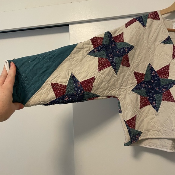 Handmade Quilted Sweatshirt - Picture 4 of 4